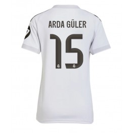 Real Madrid Arda Guler #15 Thuis tenue Dames 2025-26 Korte Mouw
